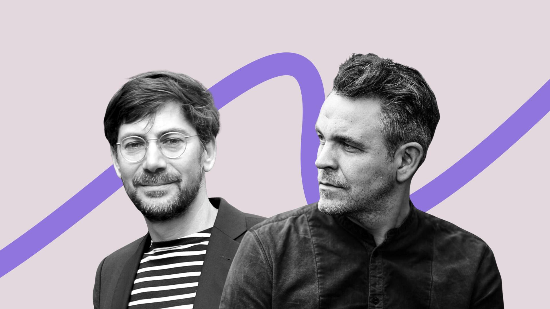 Portraits von Uwe Gössel und Thorleifur Örn Arnarsson.